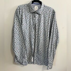 Ganesh men’s XL hot air balloon button down